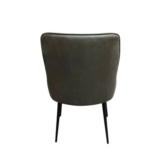 Acre & Artisan Henley Velvet Chair French Grey 1