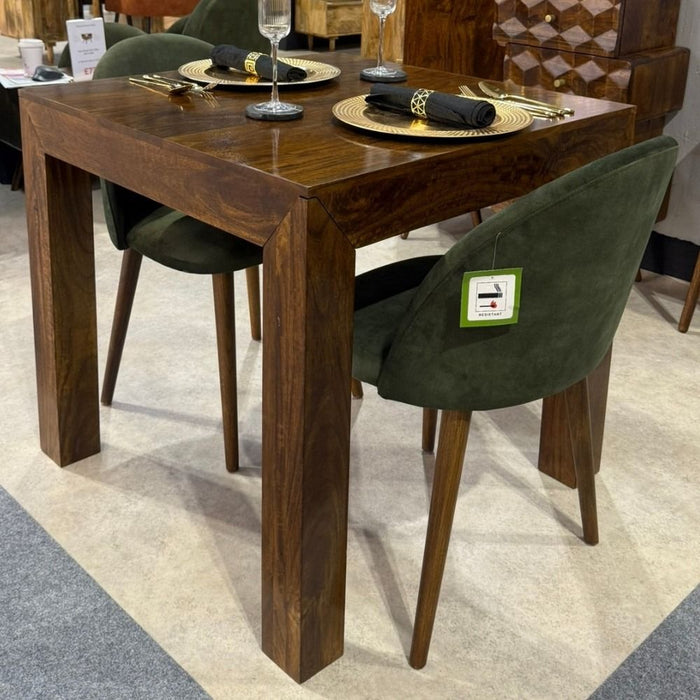 Ex Display Dakota Mango Wood 80cm Dining Table - One Available
