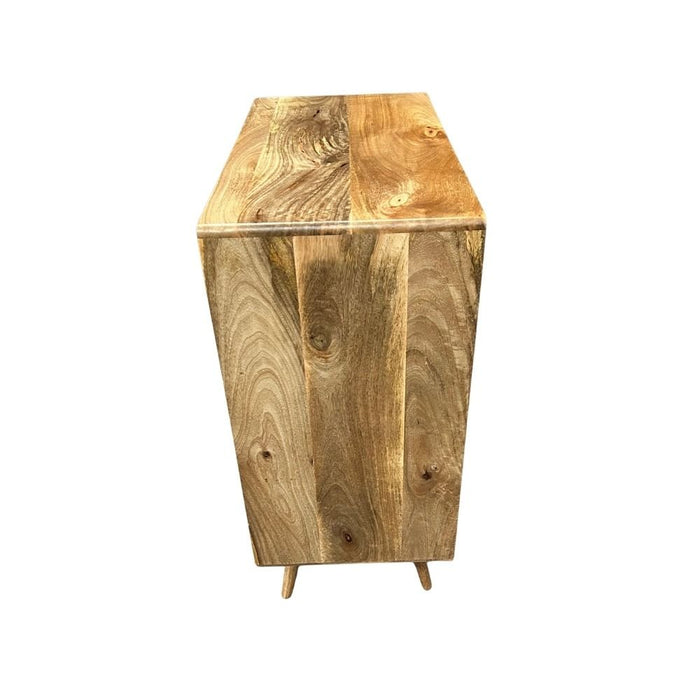 Ex Display Geo Light Mango 85cm Chest of Drawers - One Available