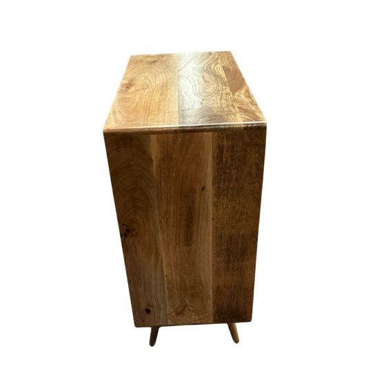 Acre & Artisan Geo Light Mango Chest Of Drawerss 2 (85cm)