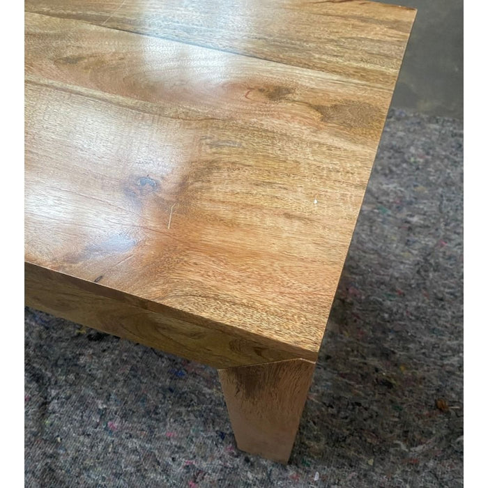 Ex Display Light Dakota Mango Wood 90cm Bench - One Available
