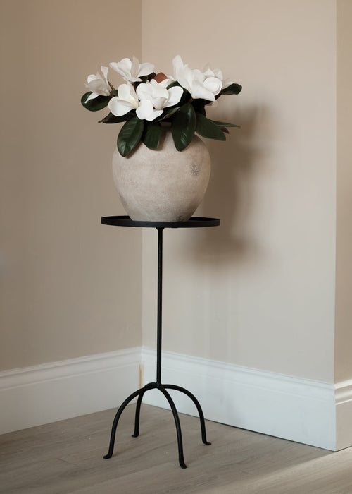 Alice Black Iron Side Table