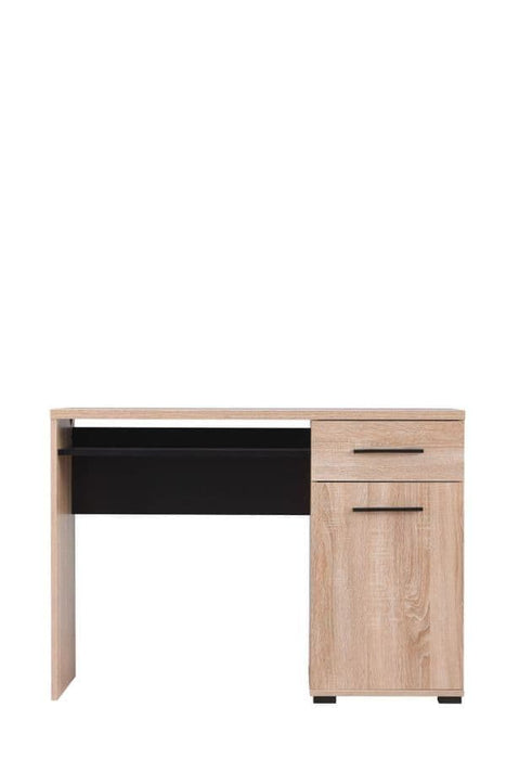 Sonoma Oak Effect and Black Desk