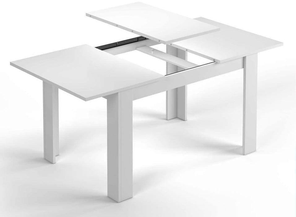 White Extending Dining Table