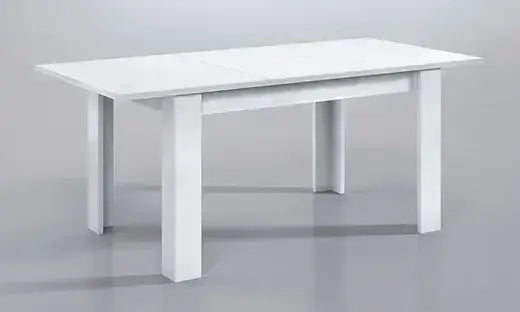 White Extending Dining Table