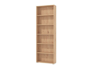 Amos Mann Artisan Oak Effect Slim 211.5cm Tall Bookcase