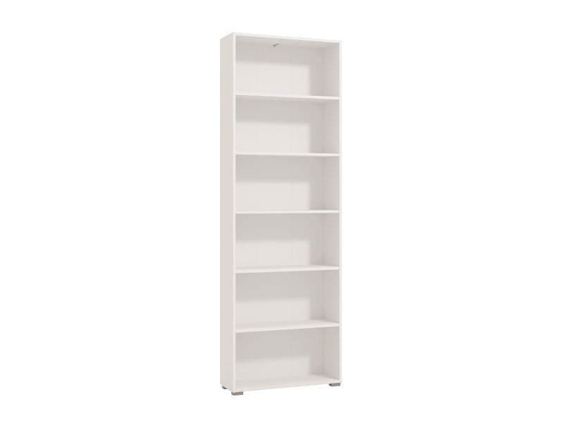 White Slim 211.5cm Tall Bookcase