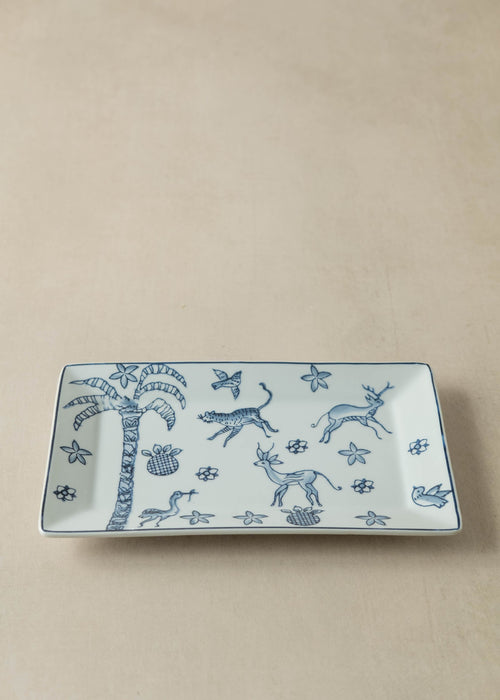 Safari Rectangular Decorative Plate
