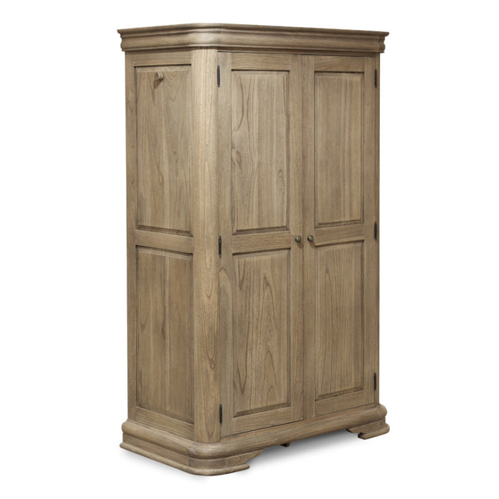 Tuscany Sleigh French Double Wardrobe