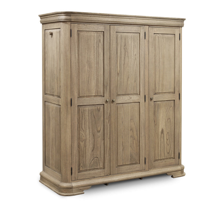 Tuscany Sleigh Triple Wardrobe