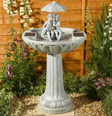 The Tiered Umbrella Veranda Fountain