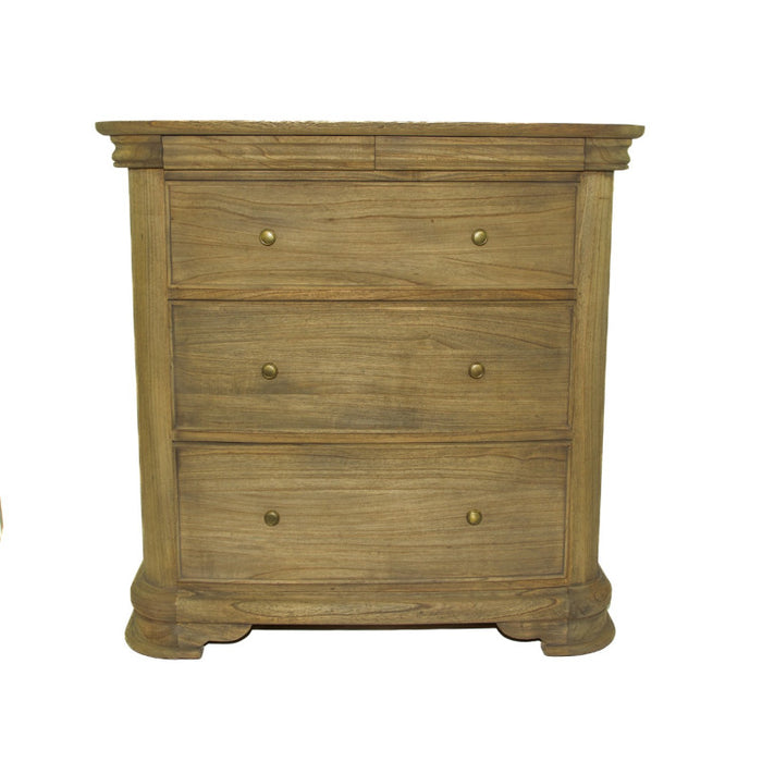 Tuscany French Sleigh 3 Drawer Chest