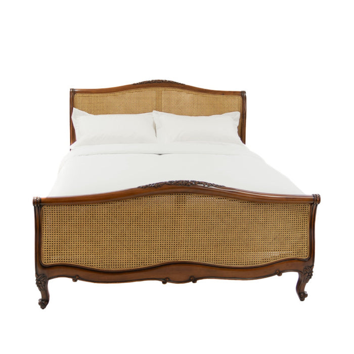 Alexander French Cane Louis XV Bed