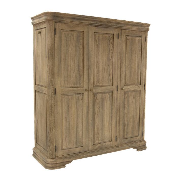 Tuscany Sleigh Triple Wardrobe