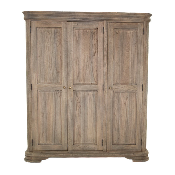 Tuscany Sleigh Triple Wardrobe