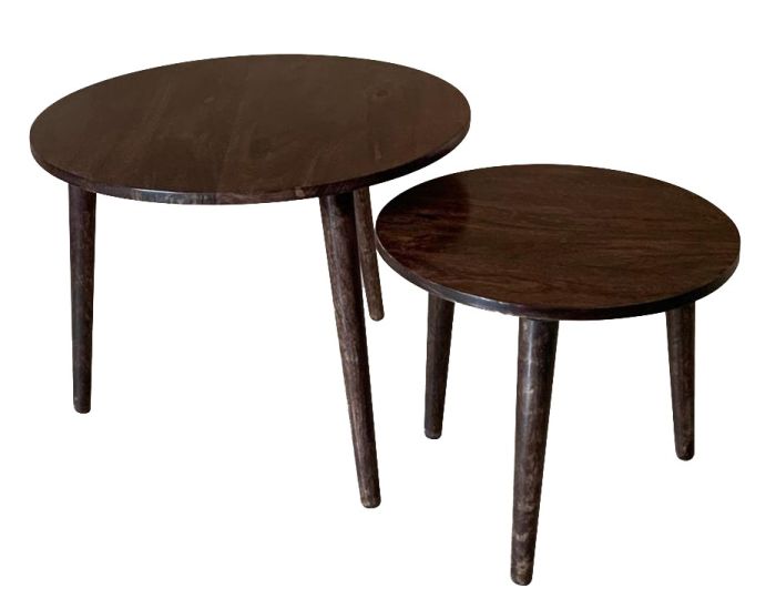 Acre & Artisan Vintage Mango Nest Of Tables