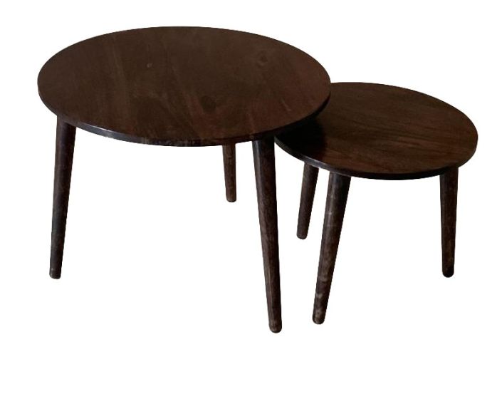Acre & Artisan Vintage Mango Nest Of Tables