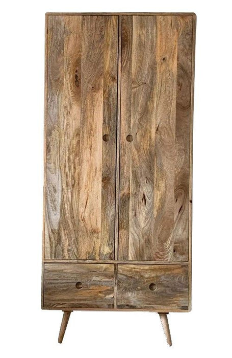 Light Vintage Mango Wardrobe - In Stock