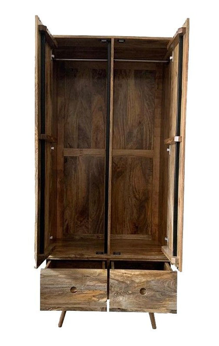 Light Vintage Mango Wardrobe - In Stock