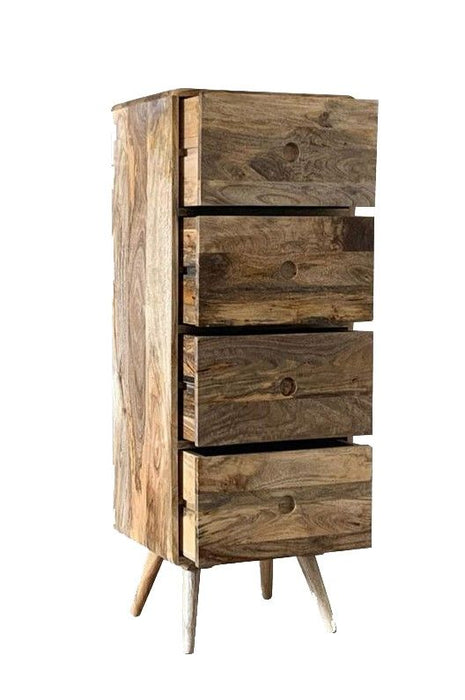 Light Vintage Mango 45cm Tall Chest - In Stock