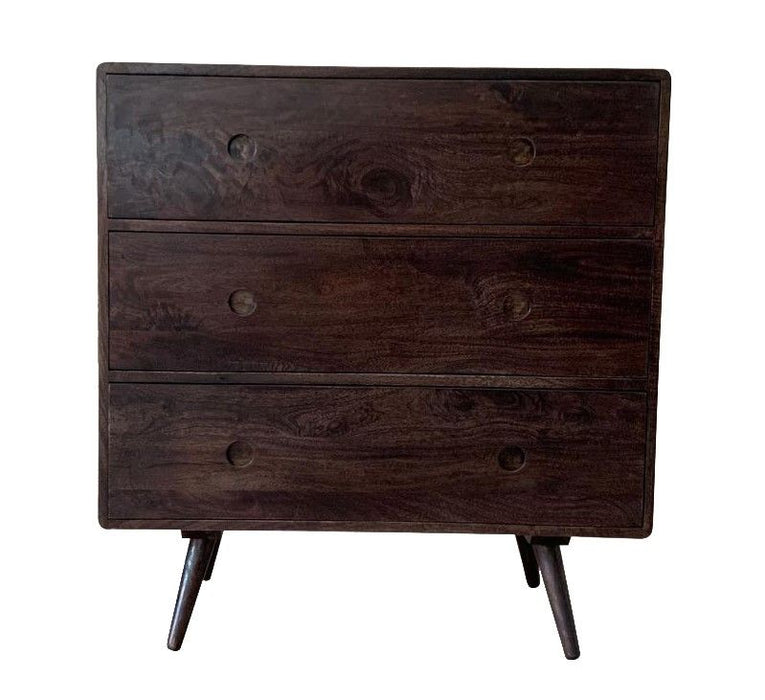 Vintage Mango 85cm Chest of Drawers - In Stock