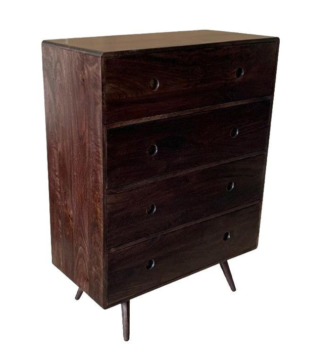 Vintage Mango 85cm Chest of Drawers - In Stock
