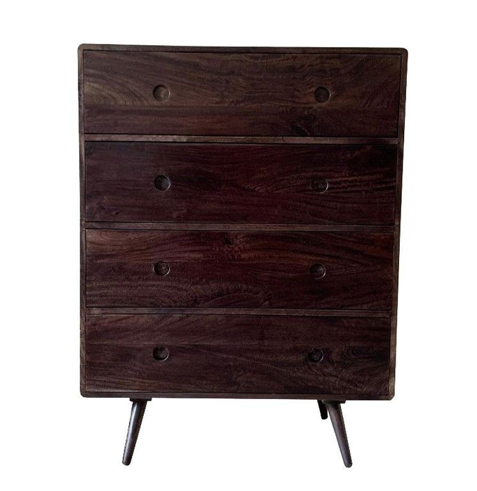 Vintage Mango 85cm Chest of Drawers - In Stock