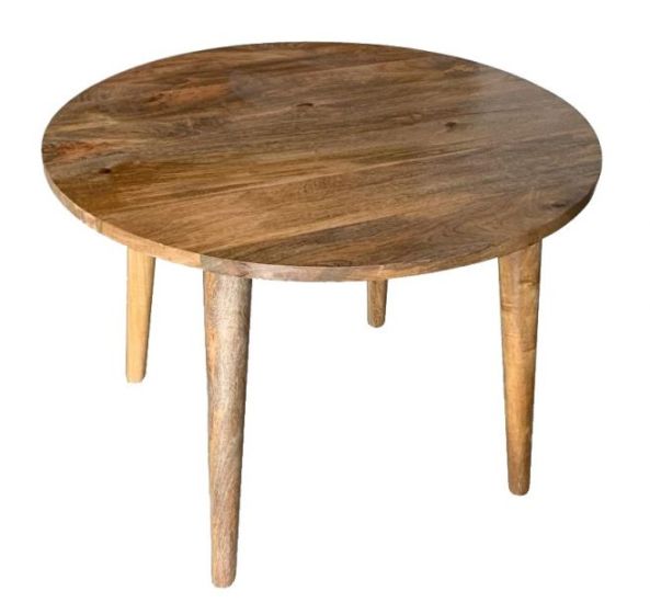 Acre & Artisan Light Retro Chic Round Dining Table (100cm)