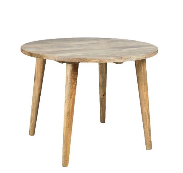 Acre & Artisan Light Retro Chic Round Dining Table (100cm)