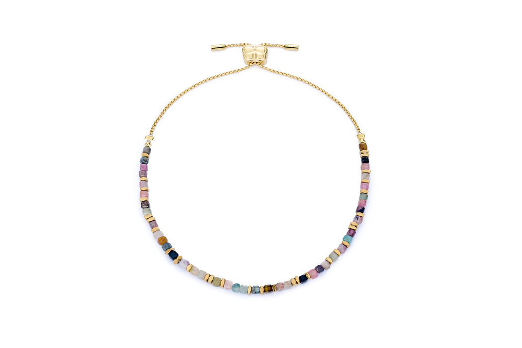 Valentina Gold & Tourmaline Gemstone Bracelet