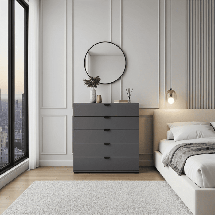 Grey Chest of Drawers