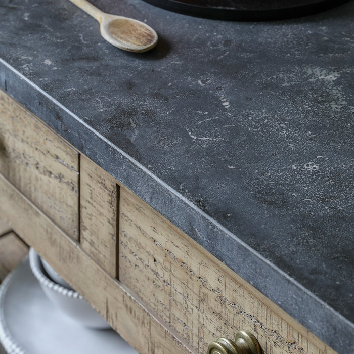 Vancouver Contemporary Rustic Kitchen Island