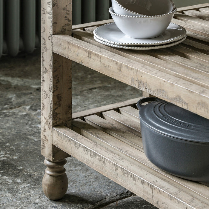 Vancouver Contemporary Rustic Kitchen Island