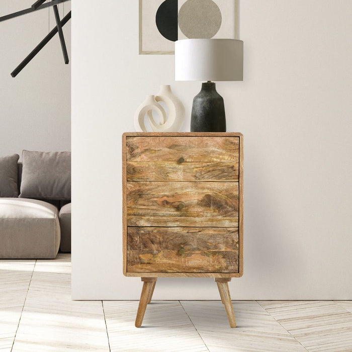 Geo Light Mango 45cm 3 Drawer Chest - In Stock