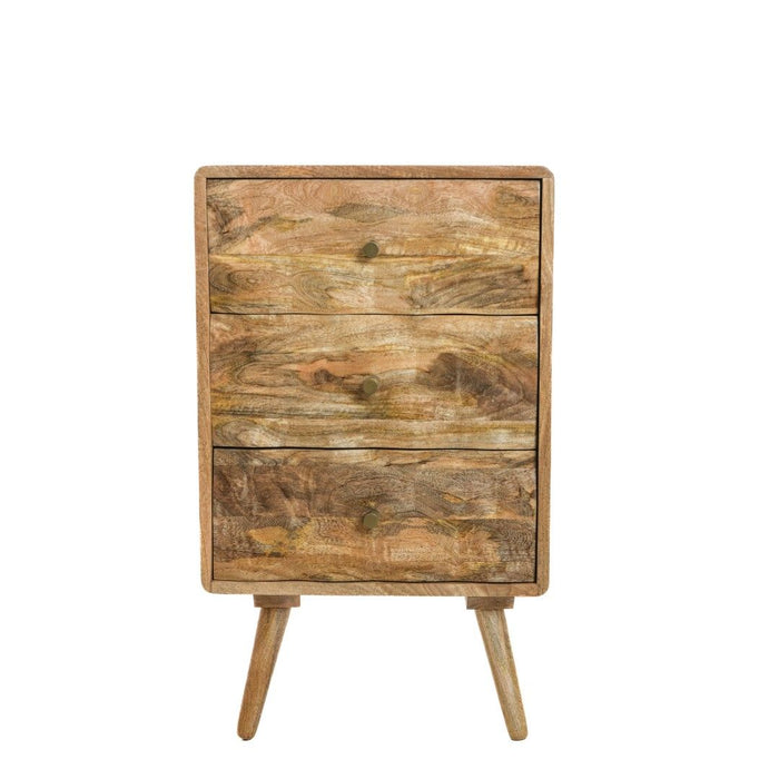 Geo Light Mango 45cm 3 Drawer Chest - In Stock