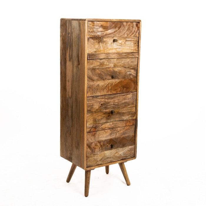 Geo Light Mango 45cm Tall Chest - In stock