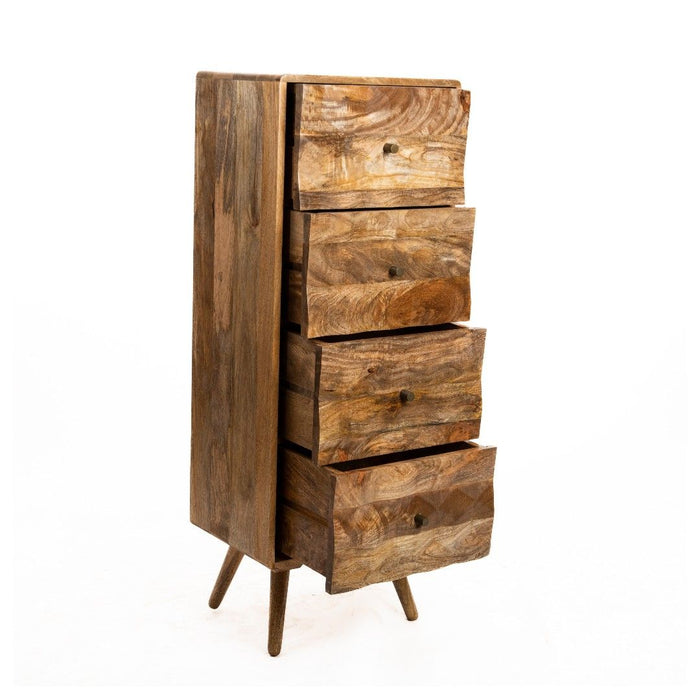 Geo Light Mango 45cm Tall Chest - In stock