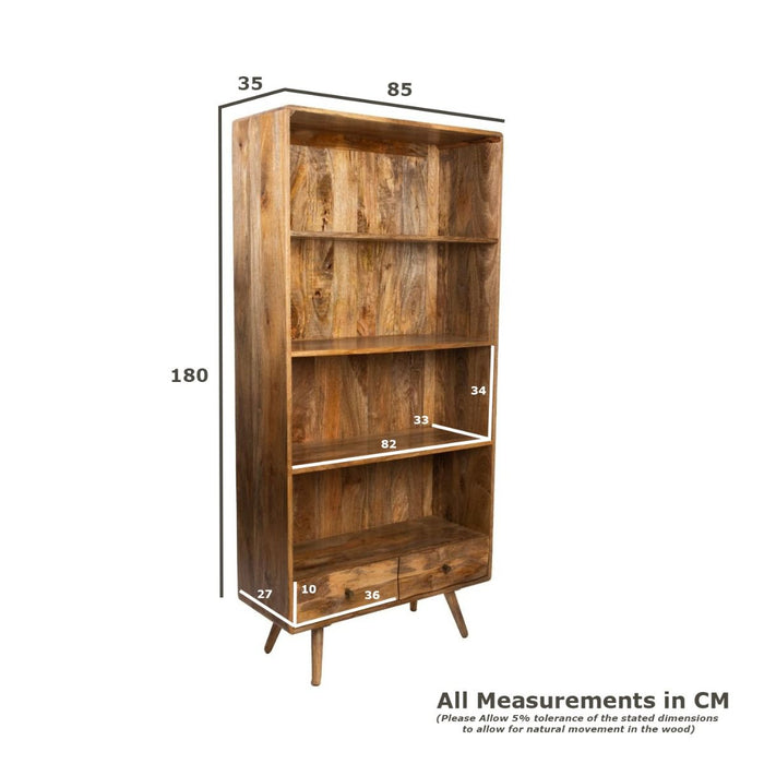 Geo Mango 85cm Bookcase - In Stock