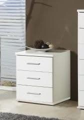 Amos Mann Alpine White Bedside