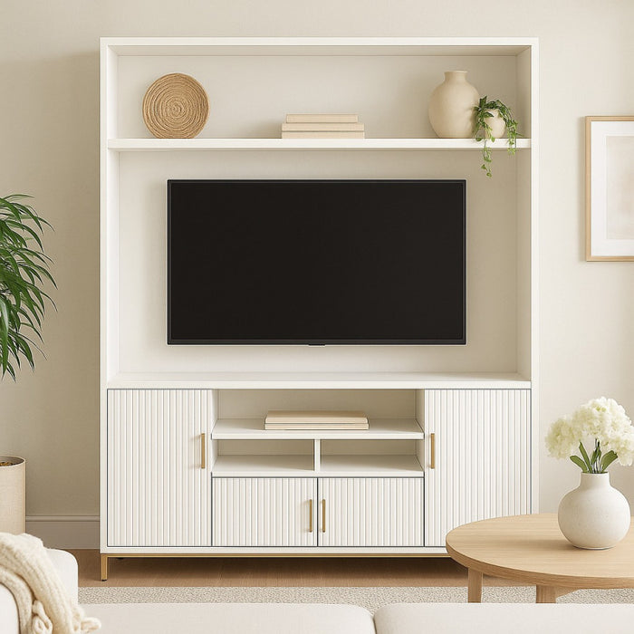 Vico Bookcase with Open Center