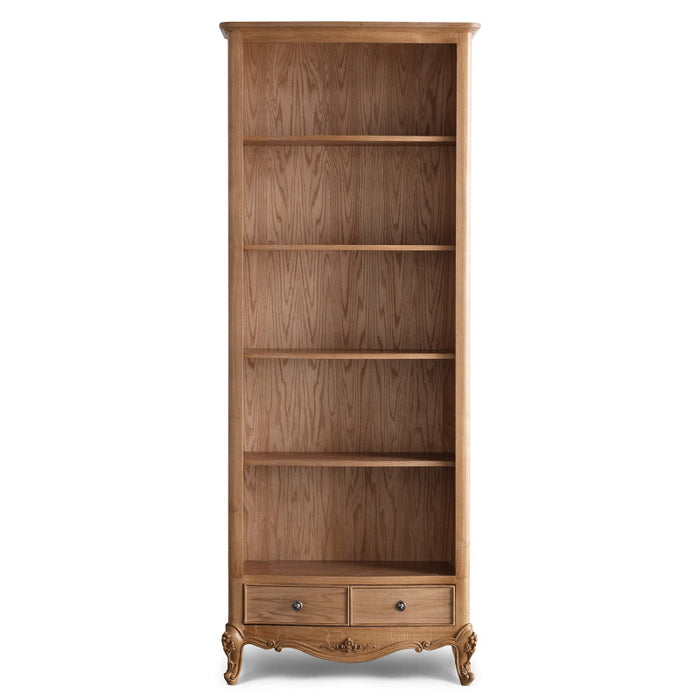Villeneuve Oak French Small Bookcase