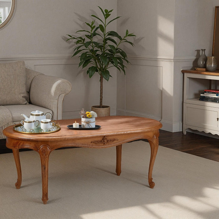 Villeneuve Oak French Style Coffee Table