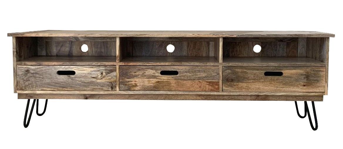Light Vintage 175cm TV Stand - Last One Remaining