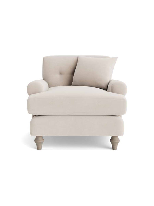Visby Armchair Chalk Velvet