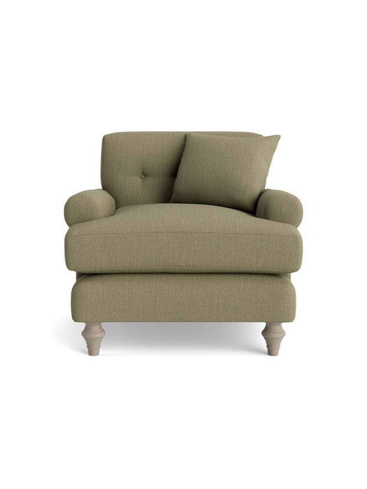 Visby Armchair - Fern Herringbone
