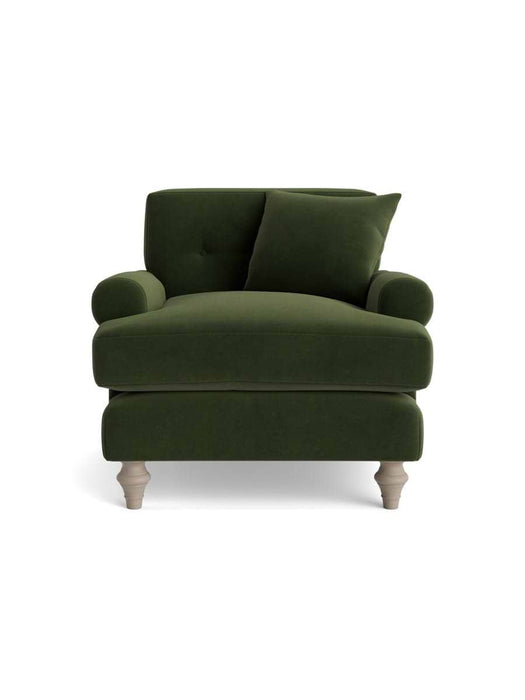 Visby Armchair - Juniper Velvet