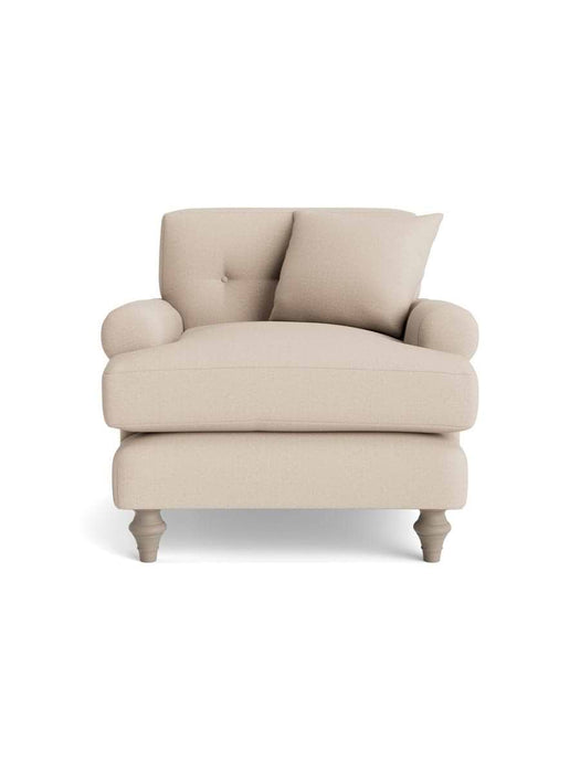 Visby Armchair â€“ Oat Cotton Linen