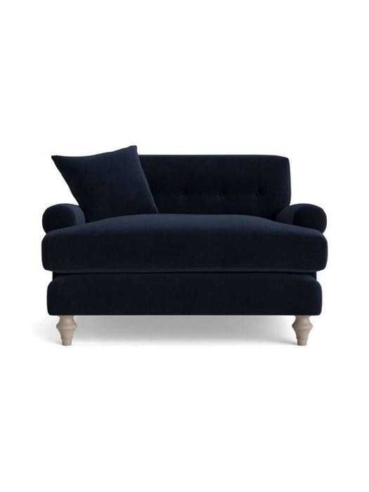 Visby Loveseat - Midnight Velvet