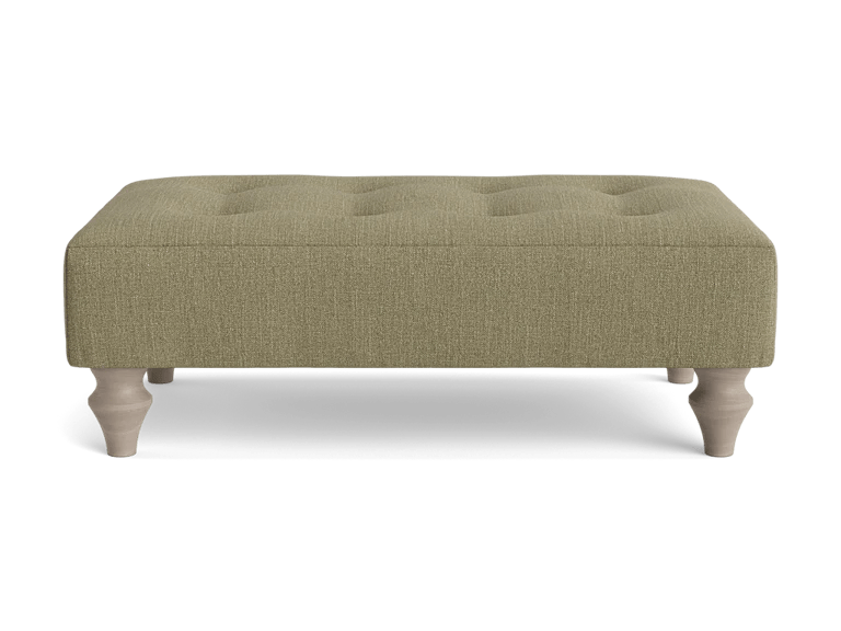 Visby Ottoman Fern Herringbone