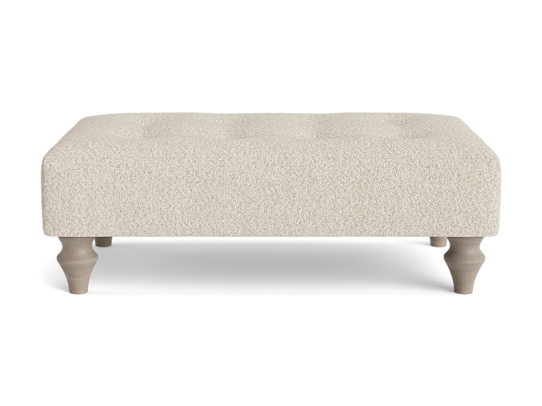 Visby Ottoman Natural Boucle